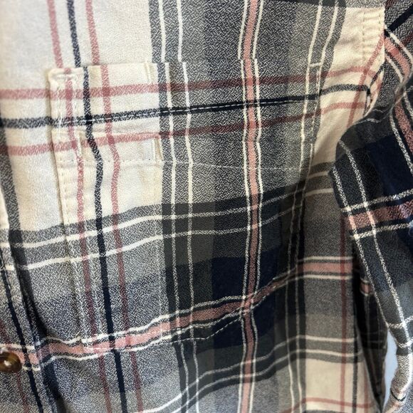 Carhartt Women’s Fairview Plaid Cotton Button Down Shirt - Picture 2 of 6